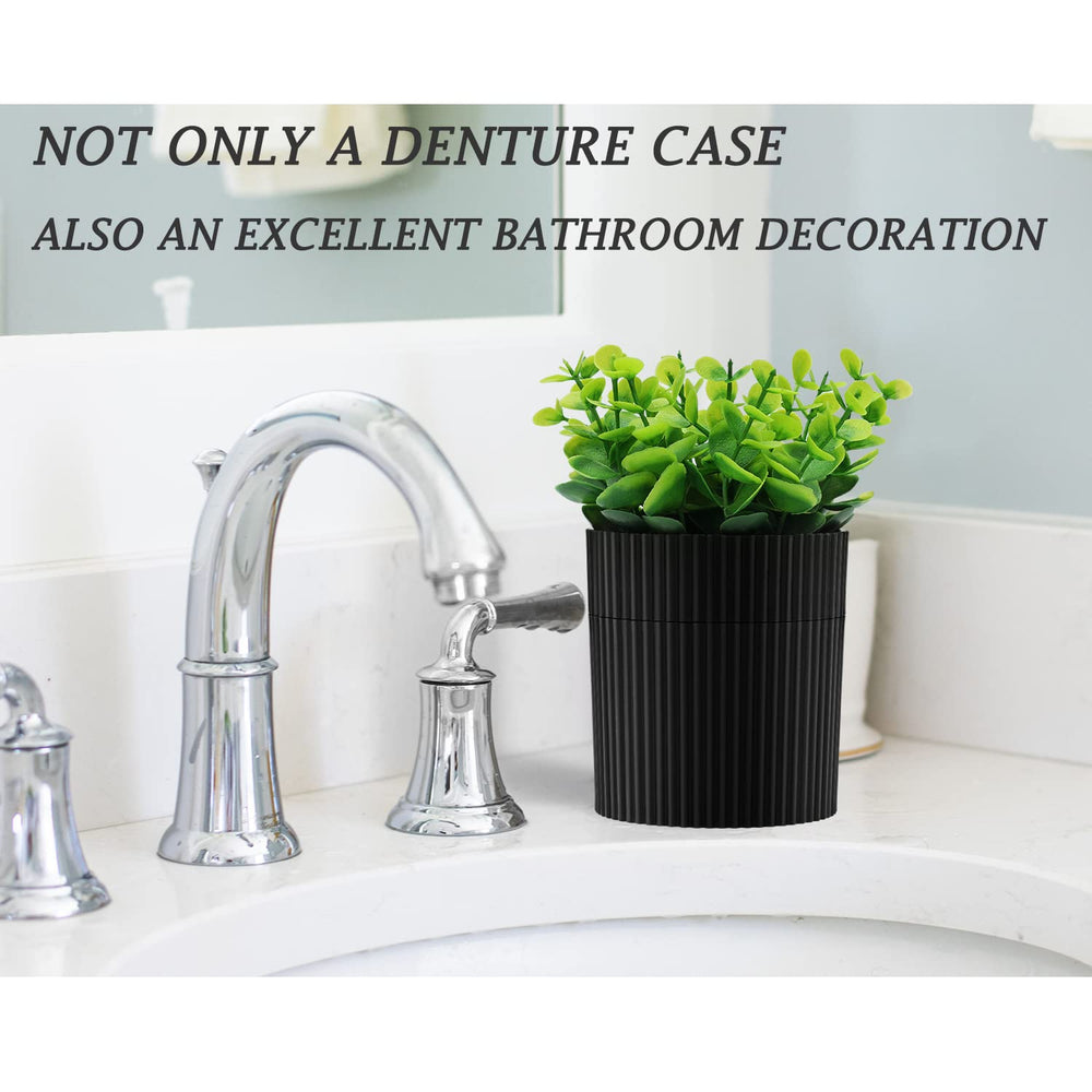 Lid featuring removable eucalyptus stems and odor vents