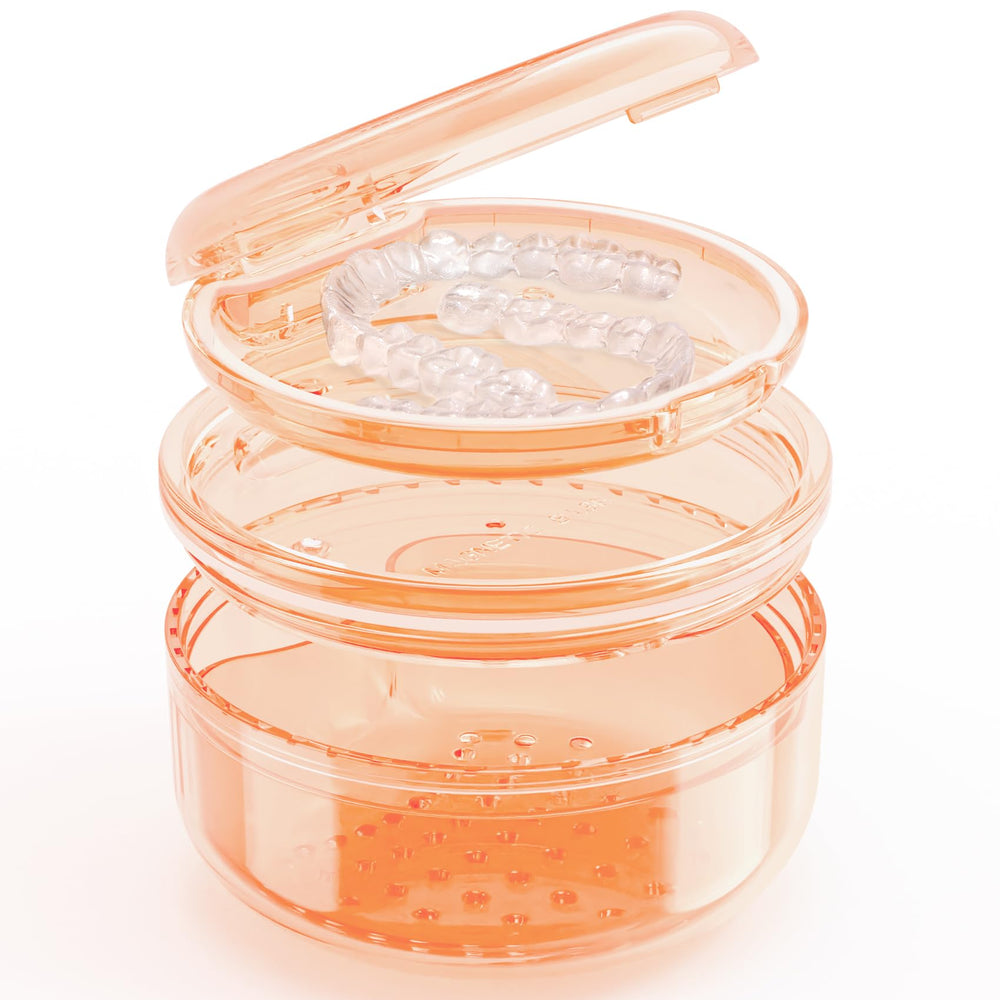 Close-up of the lid showing the 2-in-1 design