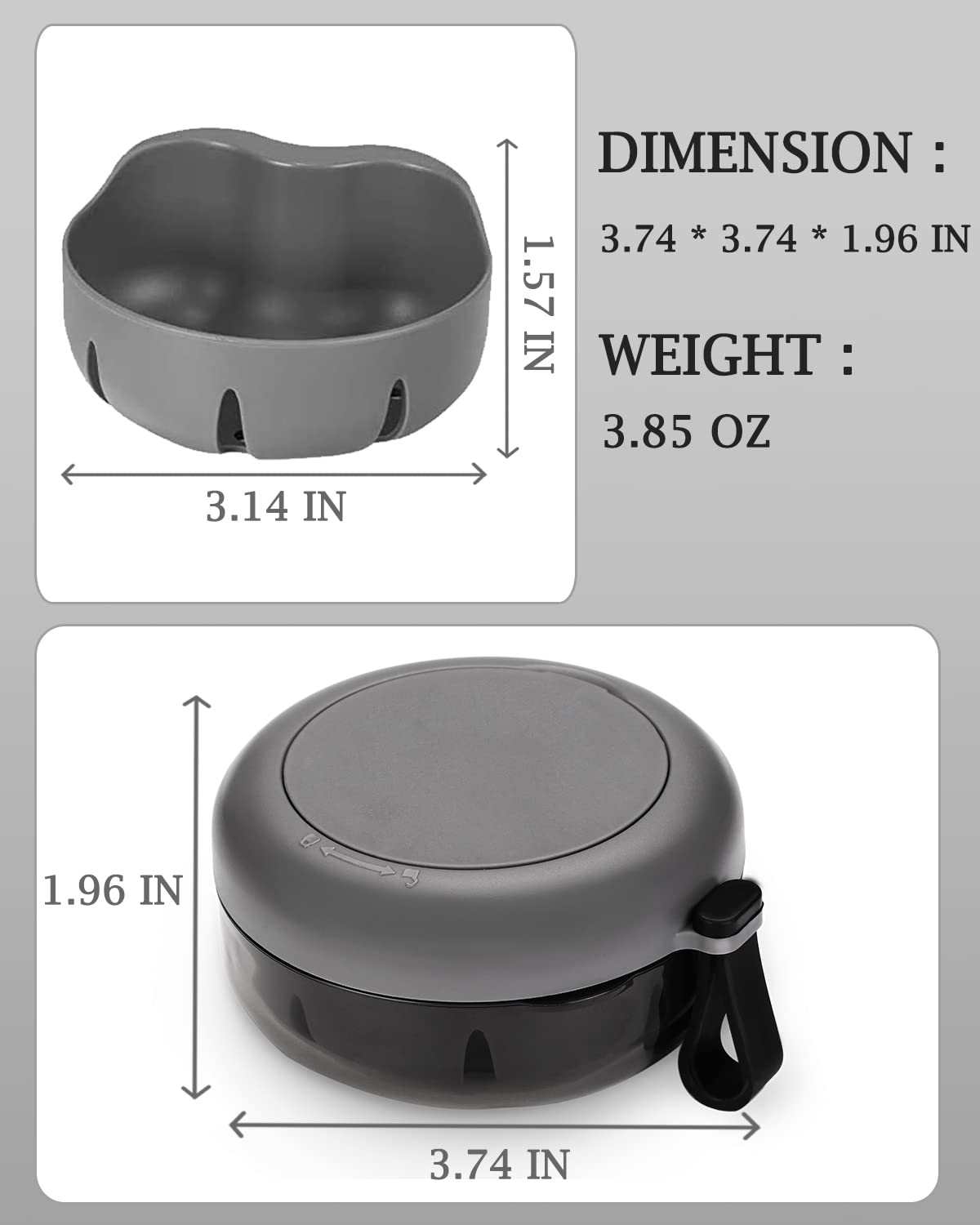 Durable materials PP PS and silicone used in case