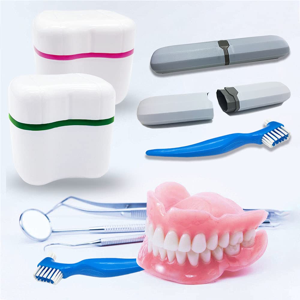 Gift-ready denture case kit packaging