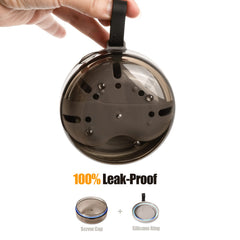 Food-grade materials: PP, PS, silicone; BPA-free