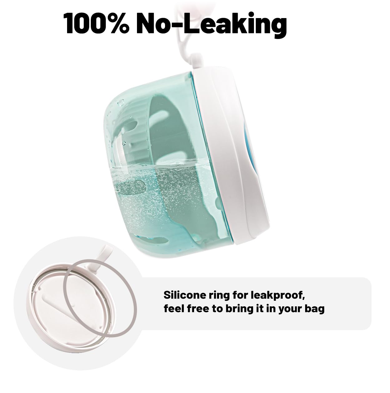Durable BPA-free hinged lid design