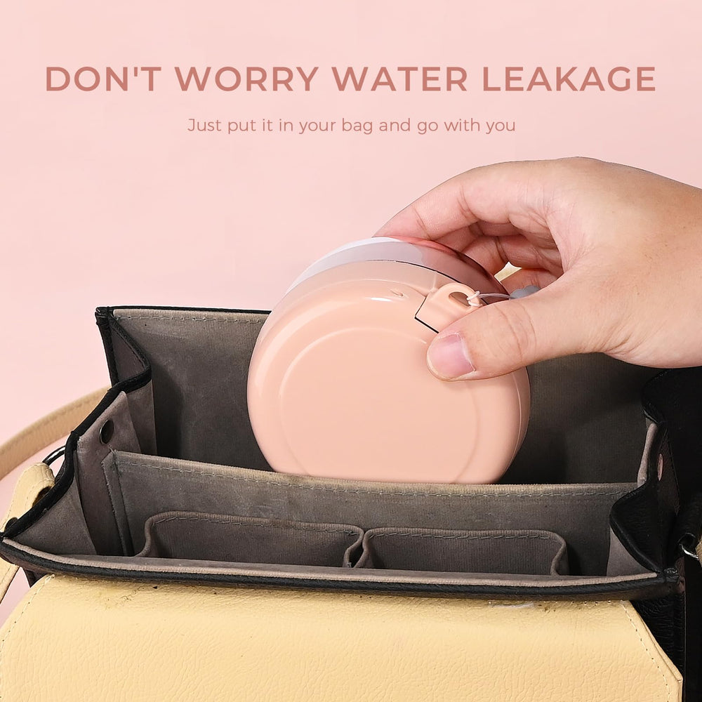 Denture case with built-in strainer for rinsing and drying