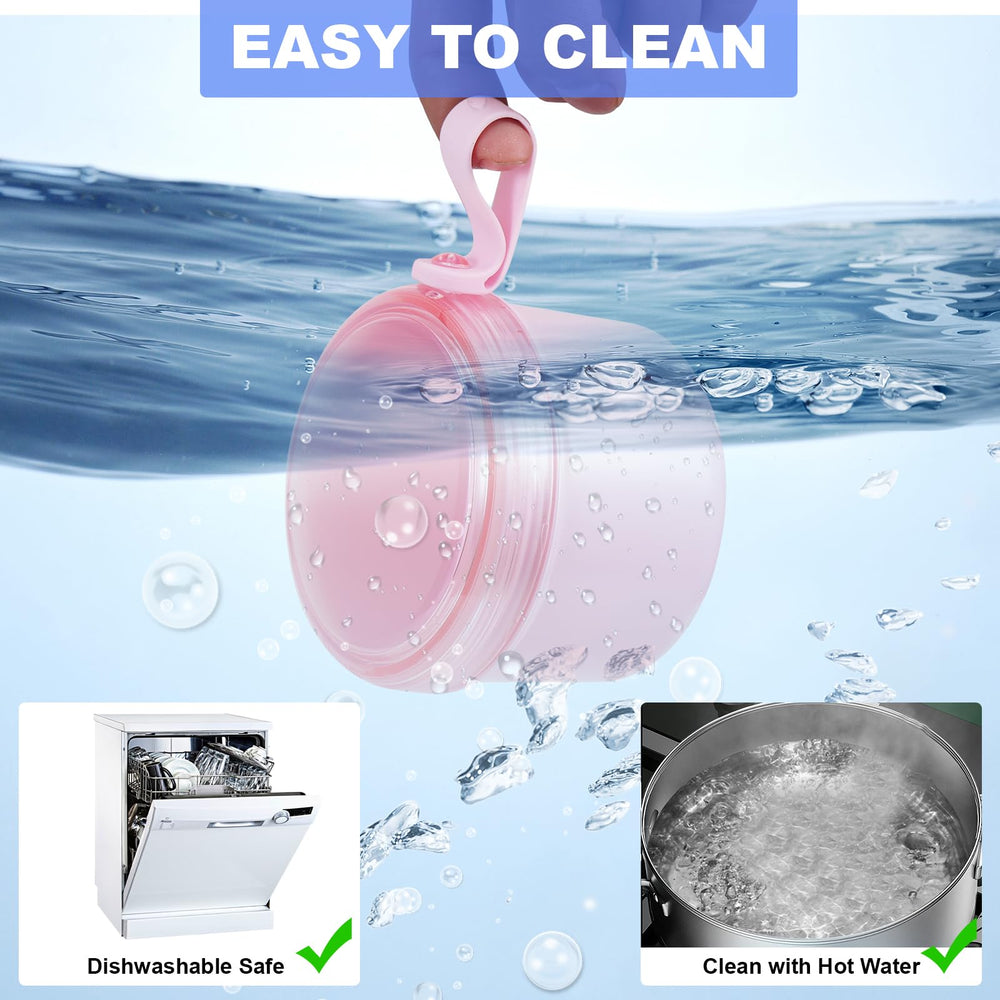 Professional denture cleaner brush included with the case