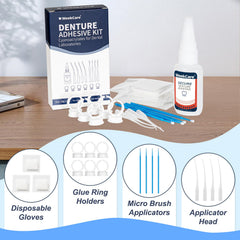 1oz bottle of denture repair glue