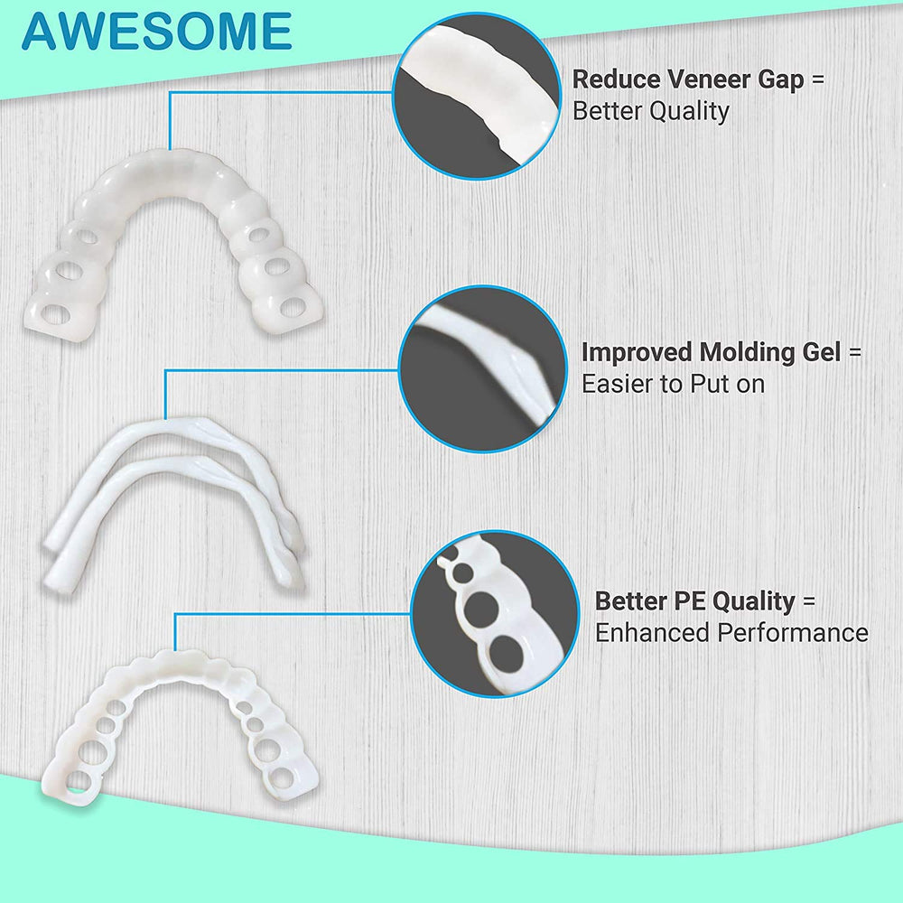 Full set made of food-grade silicone - reusable and non-toxic