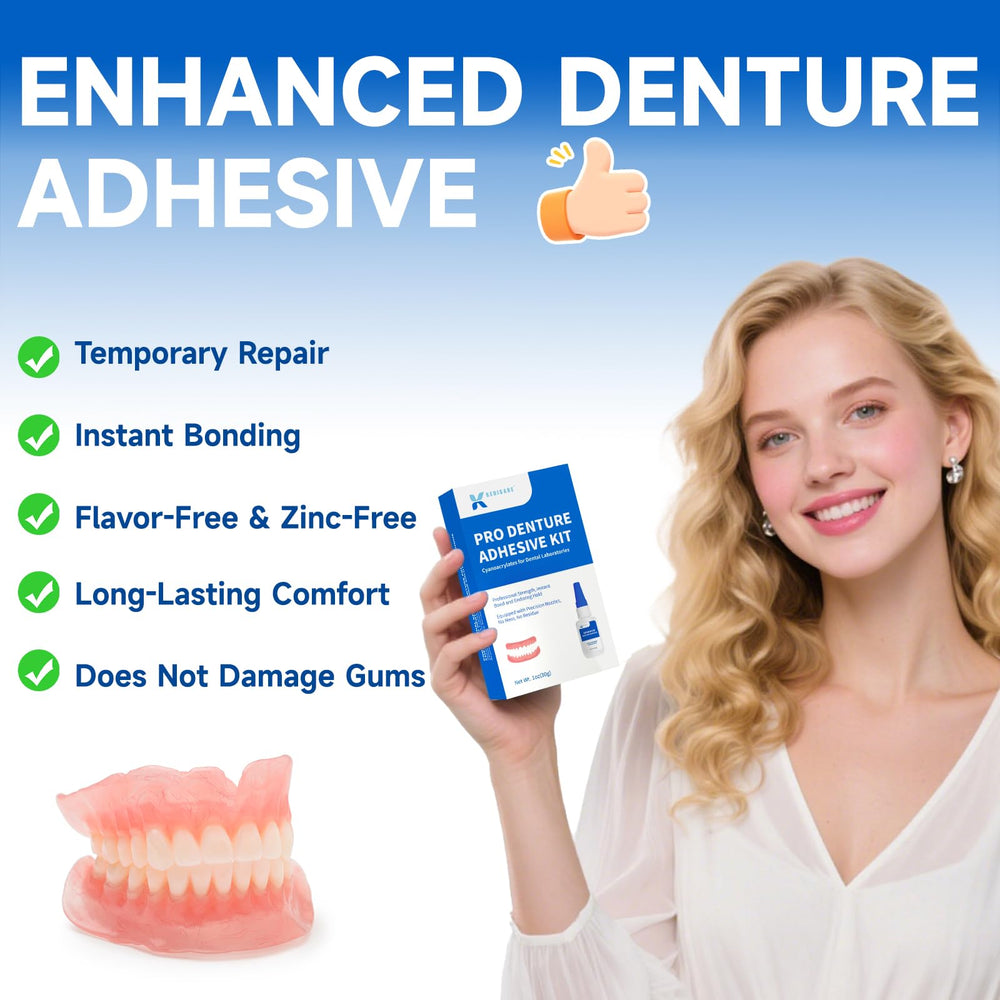 Denture repair applicator head and micro brush applicator