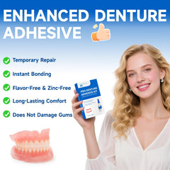 Denture repair applicator head and micro brush applicator