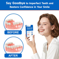 Illustrated DIY denture repair instructions