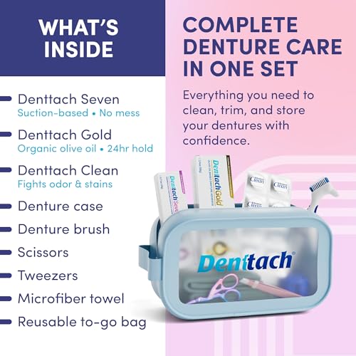Denture case for safe storage