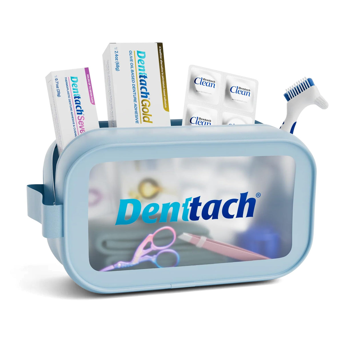 Denture Starter Kit with thermoplastic adhesive (Denttach Seven)