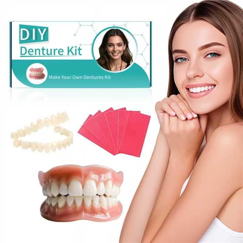 Dentures DIY Kit instruction manual and base plate