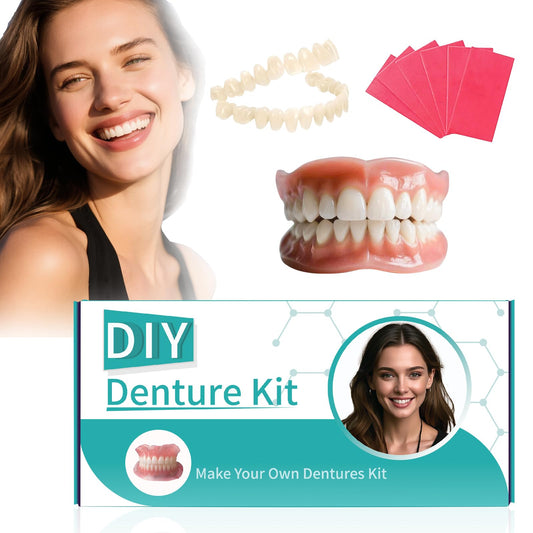 Close-up of denture moldable material being prepared