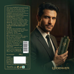 Denver Hamilton mens grooming collection highlighting premium quality