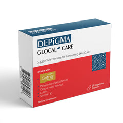 GlocalCare Depigma bottle and box