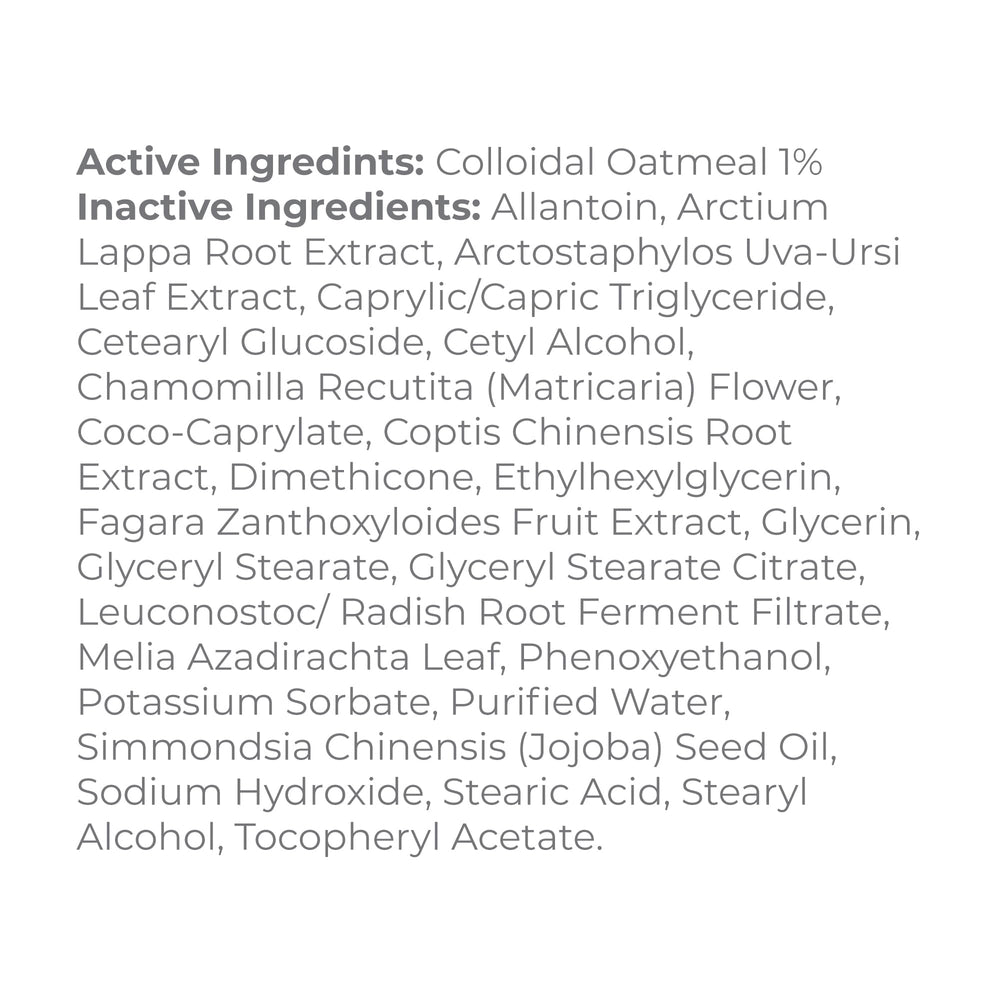 Derma E eczema relief cream jar front displaying label for sensitive skin.