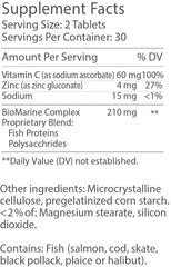 Vitamin C and zinc ingredients used in Derma One