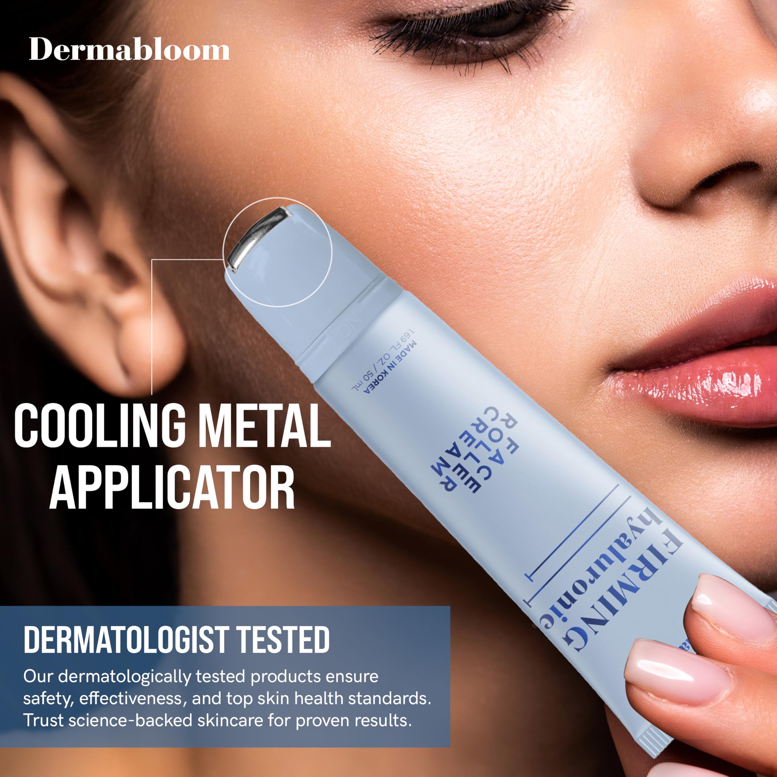 Dermabloom ingredients Niacinamide and Peptides support skin resilience