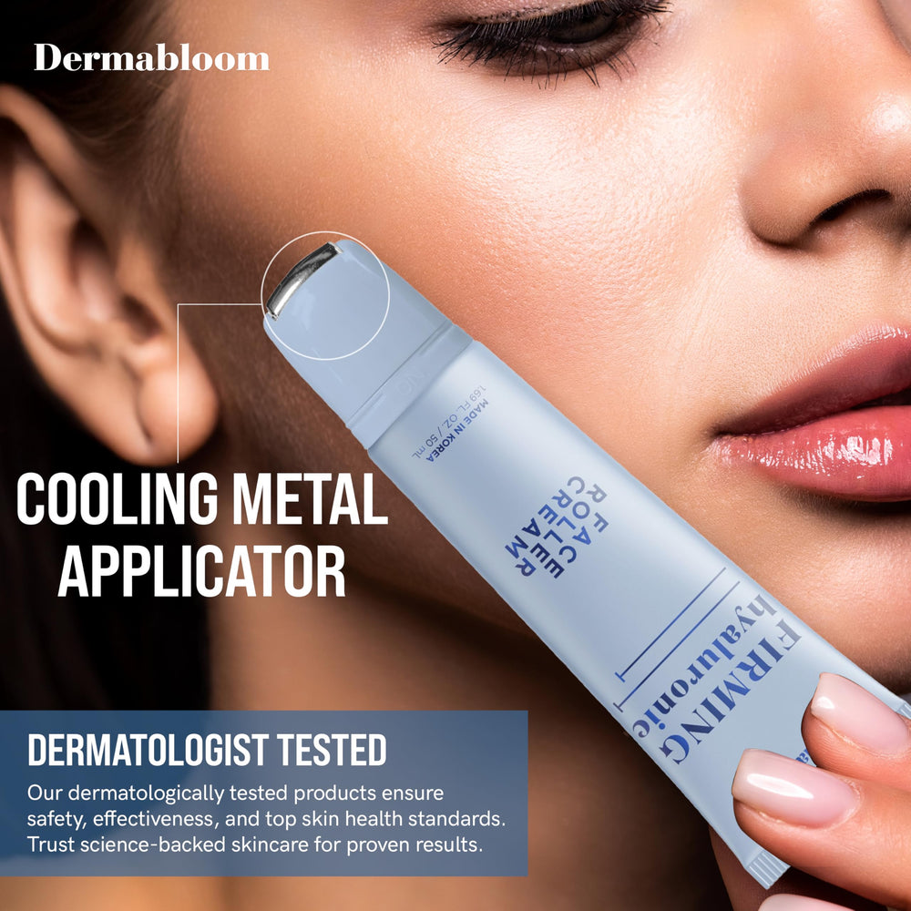Dermabloom ingredients Niacinamide and Peptides support skin resilience