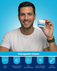 Dermaglós skin hydration illustration suggests balanced moisture for daily care