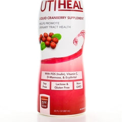 Dermarite Ut Heal Liquid Cranberry Supplement bottle and packaging