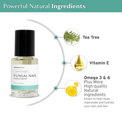 DERMATOOL open-toe look improves nail appearance and confidence.