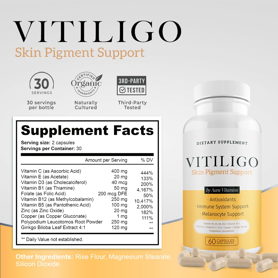 Packaging design for Dermawonder Vitiligo Capsules