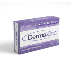 DermaZinc Therapy Soap bar with foamy lather for gentle cleansing on sensitive skin