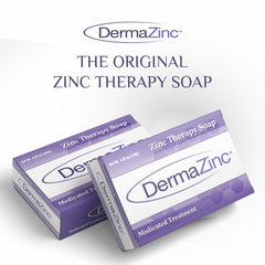 DermaZinc Therapy Soap suitable for face and body to soothe irritated skin