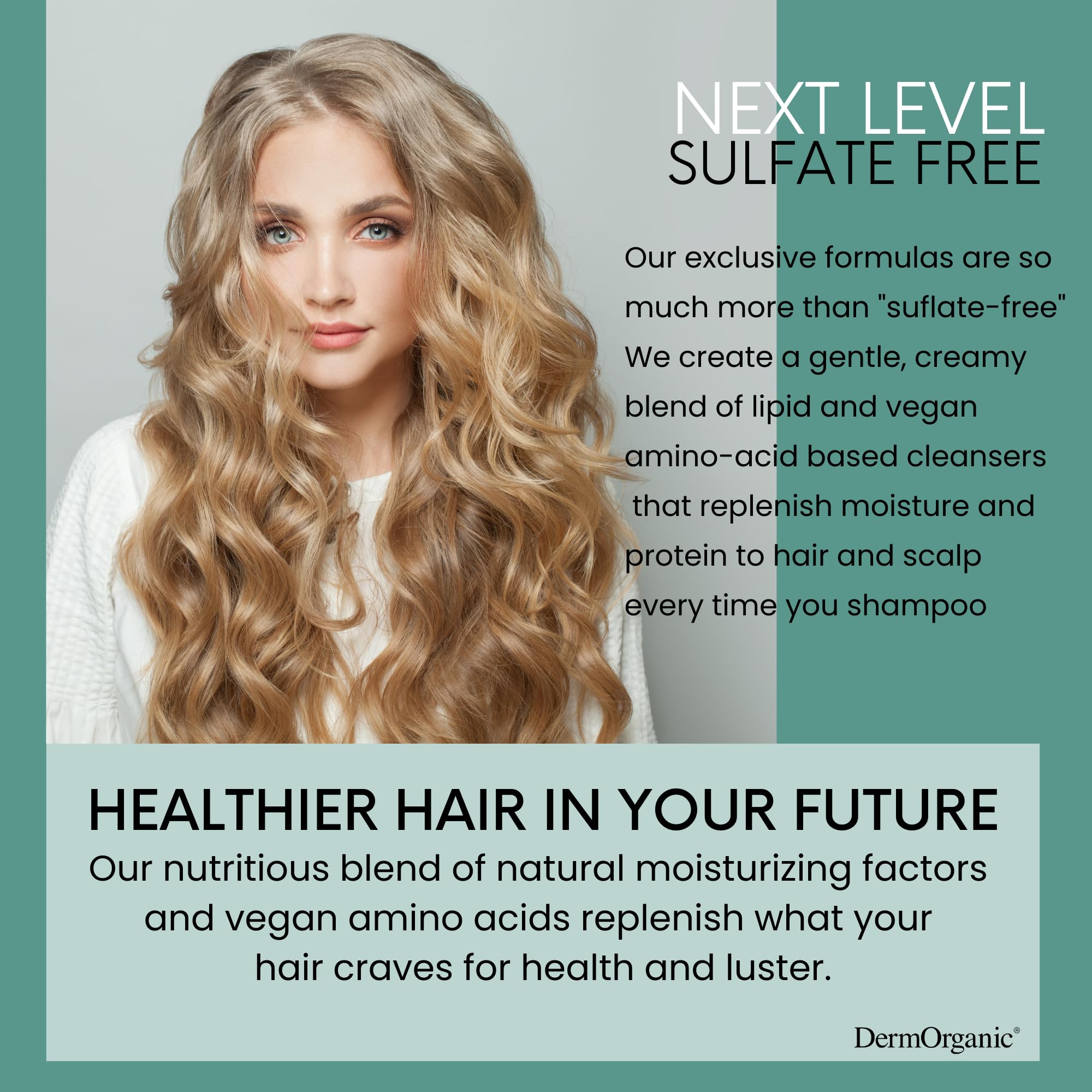 DermOrganic 8-Way Thermal Spray strengthens tresses with rice protein