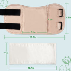 How to use step 1: pack laid flat with soft cotton side facing up