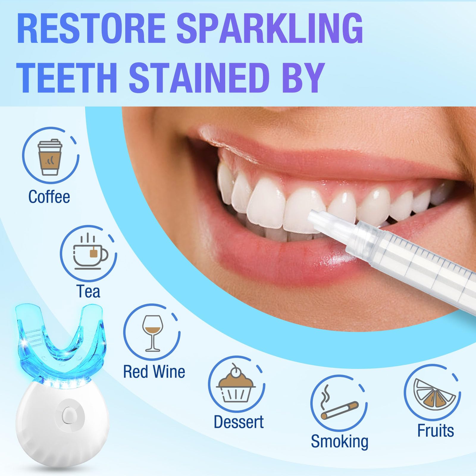 Desensitizing gel tube included