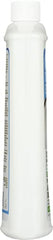 Close-up of mouthwash bottle with mint leaves for fresh breath