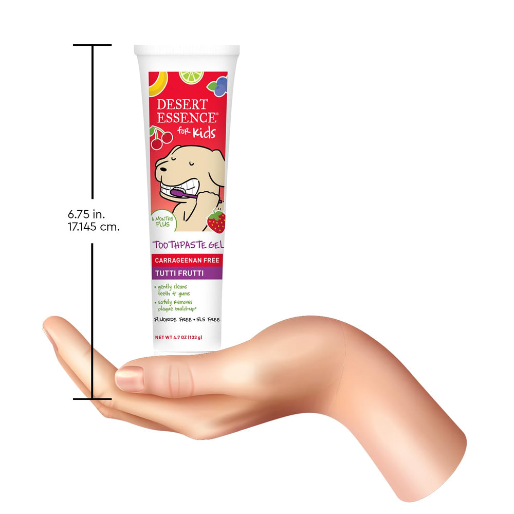Safe to swallow toothpaste designed for toddlers and babies