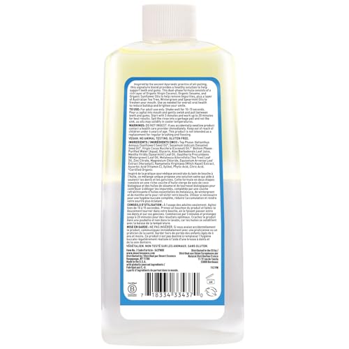 Close-up of organic coconut oil, sesame oil and sunflower oil used in the formula.