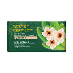 Desert Essence Manuka Tea Tree Oil Soap Bar - front view