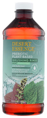 Desert Essence Prebiotic Brushing Rinse Mint 15.8 oz bottle front view