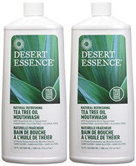 Packaging highlights natural ingredients: tea tree oil, spearmint leaf oil, witch hazel, aloe