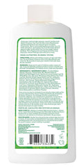 Desert Essence Tea Tree Oil Mouthwash Mega Mint label close-up