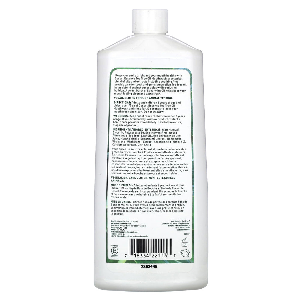 Ingredients highlight: Tea Tree Oil, Aloe, Vitamin C, Spearmint