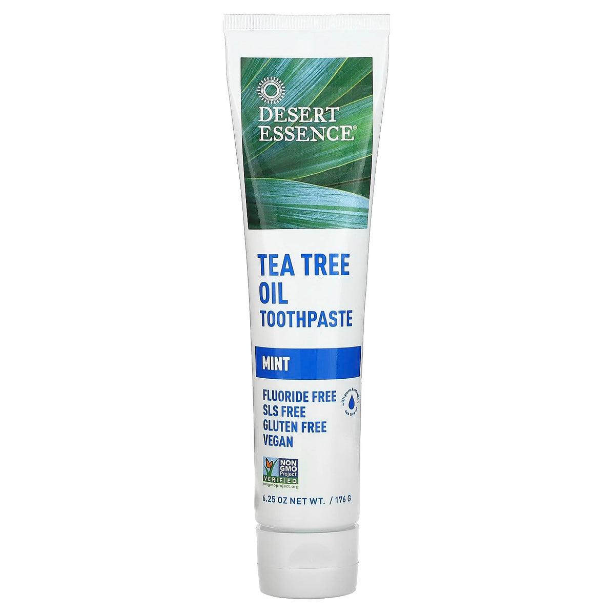 Desert Essence Tea Tree Oil Toothpaste Mint 6.25 oz tube