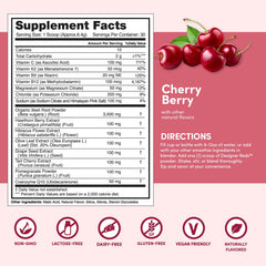 Representative icon showing energy boost from Beet Root and B vitamins