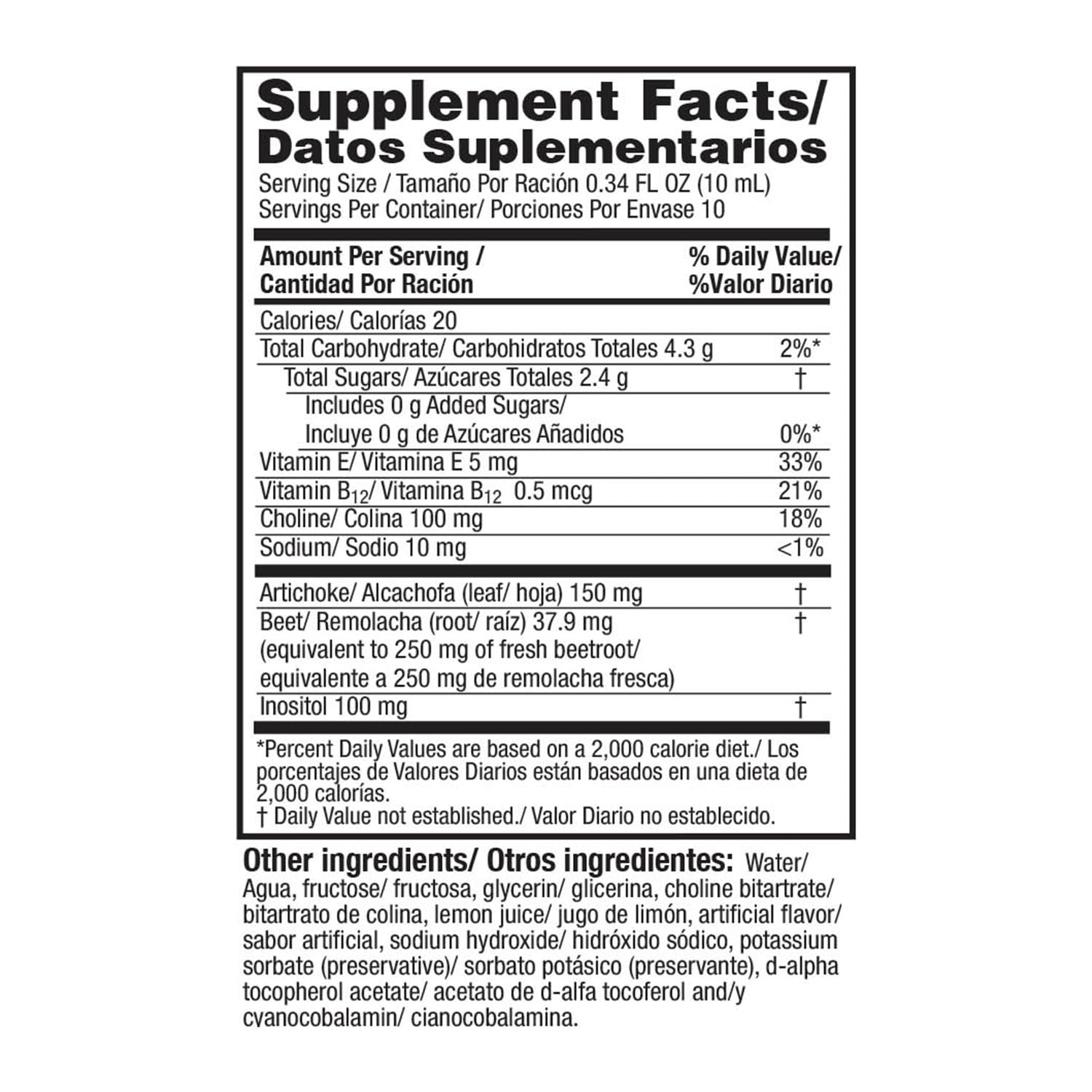 Desintox packaging showing six liquid shot vials