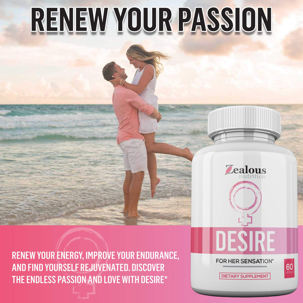 Single pack of Desire female libido booster