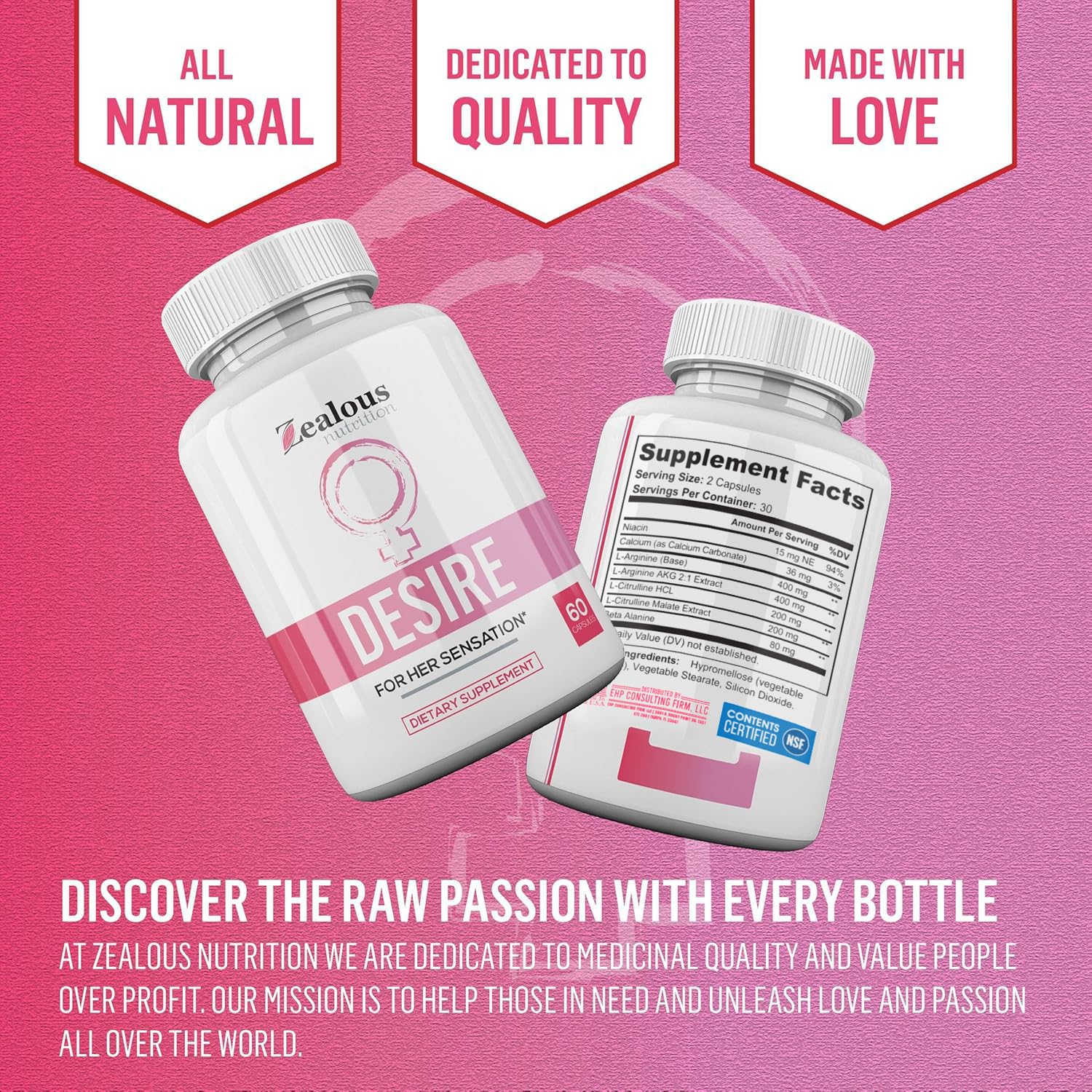 Lifestyle image suggesting confidence with Desire