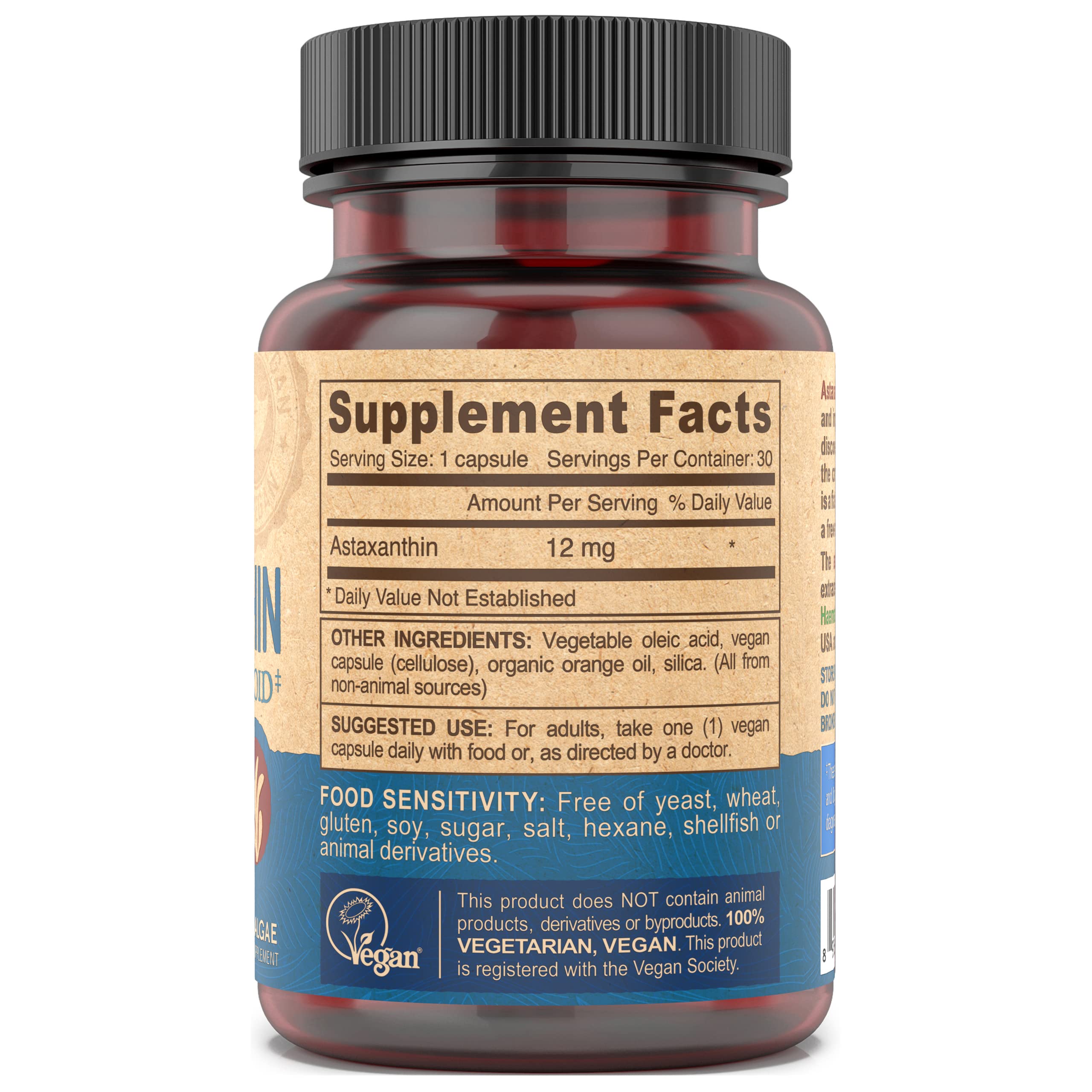 30 vegan capsules per bottle