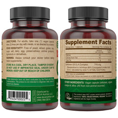 Three vegan capsules daily for adults
