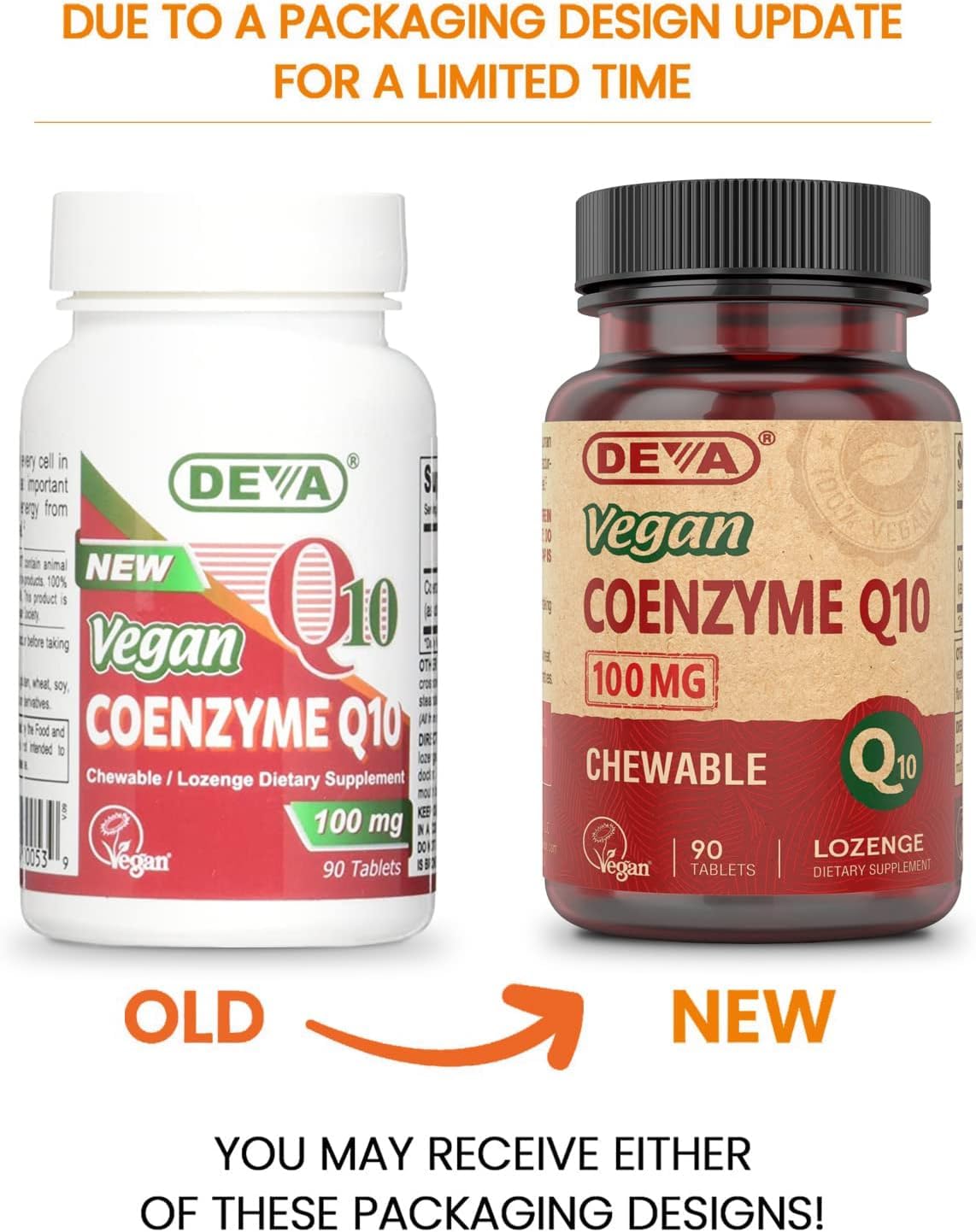 CoQ10 100mg lozenge dissolving in the mouth