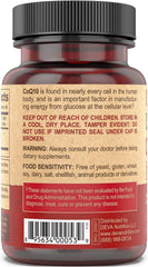 Two-pack of DEVA Vegan CoQ10 100mg bottles on white background