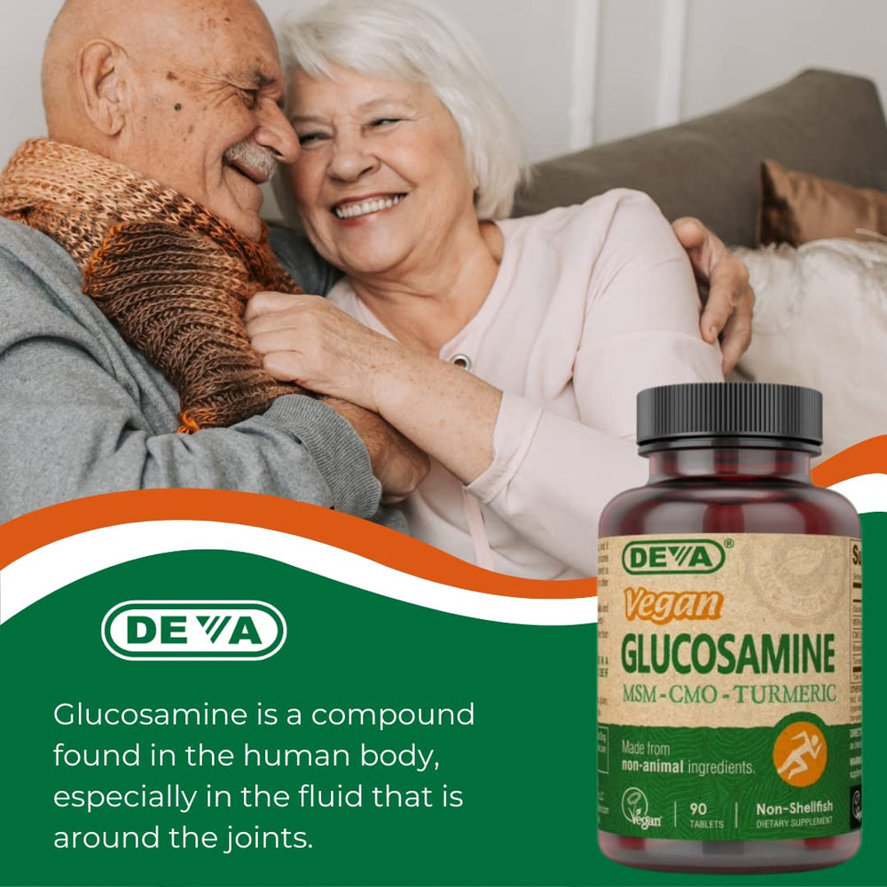 Gluten-free, plant-based joint supplement information on bottle